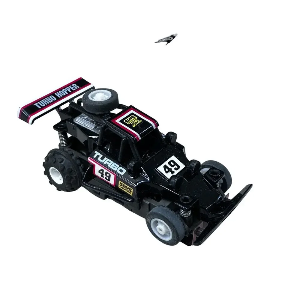 TYCO Racin' Turbo Hopper Offroad #49 Black HO Scale Slot Car